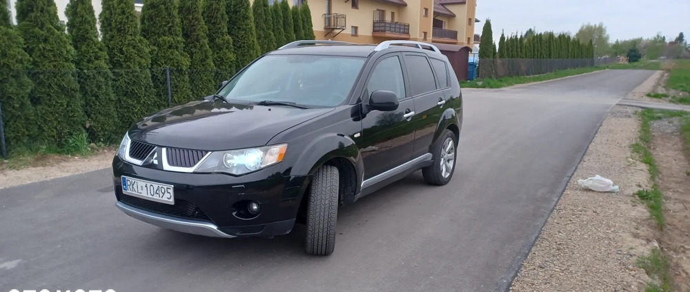 Mitsubishi Outlander cena 18500 przebieg: 366000, rok produkcji 2008 z Grójec małe 67